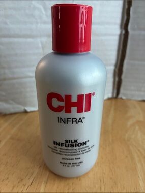 CHI Infra Silk Infusion Hair Reconstructor Paraben free. Sealed NWT 6oz
